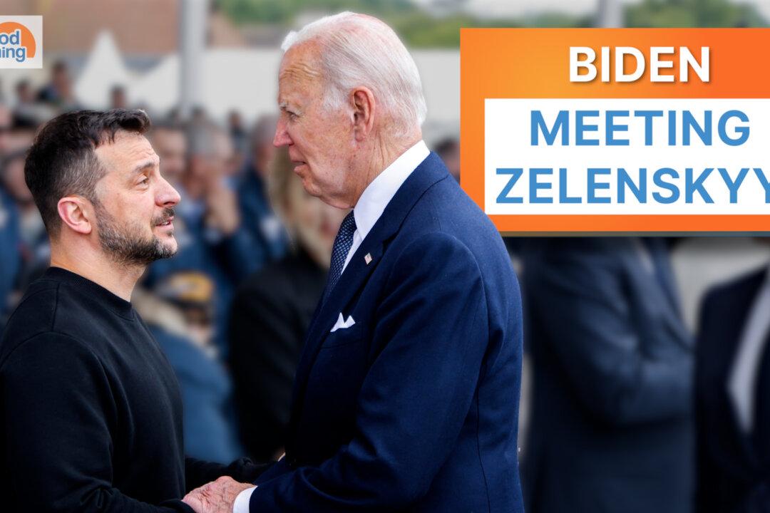 Biden Meeting Zelenskyy in Paris; US Election Officials Split on AI Rules for Political Ads | NTD Good Morning (June 7)